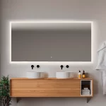 Freja spejl med lys farveskift 160 x 80 cm