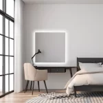 Soveværelse Mona Spejl med baggrundsbelysning og antidug