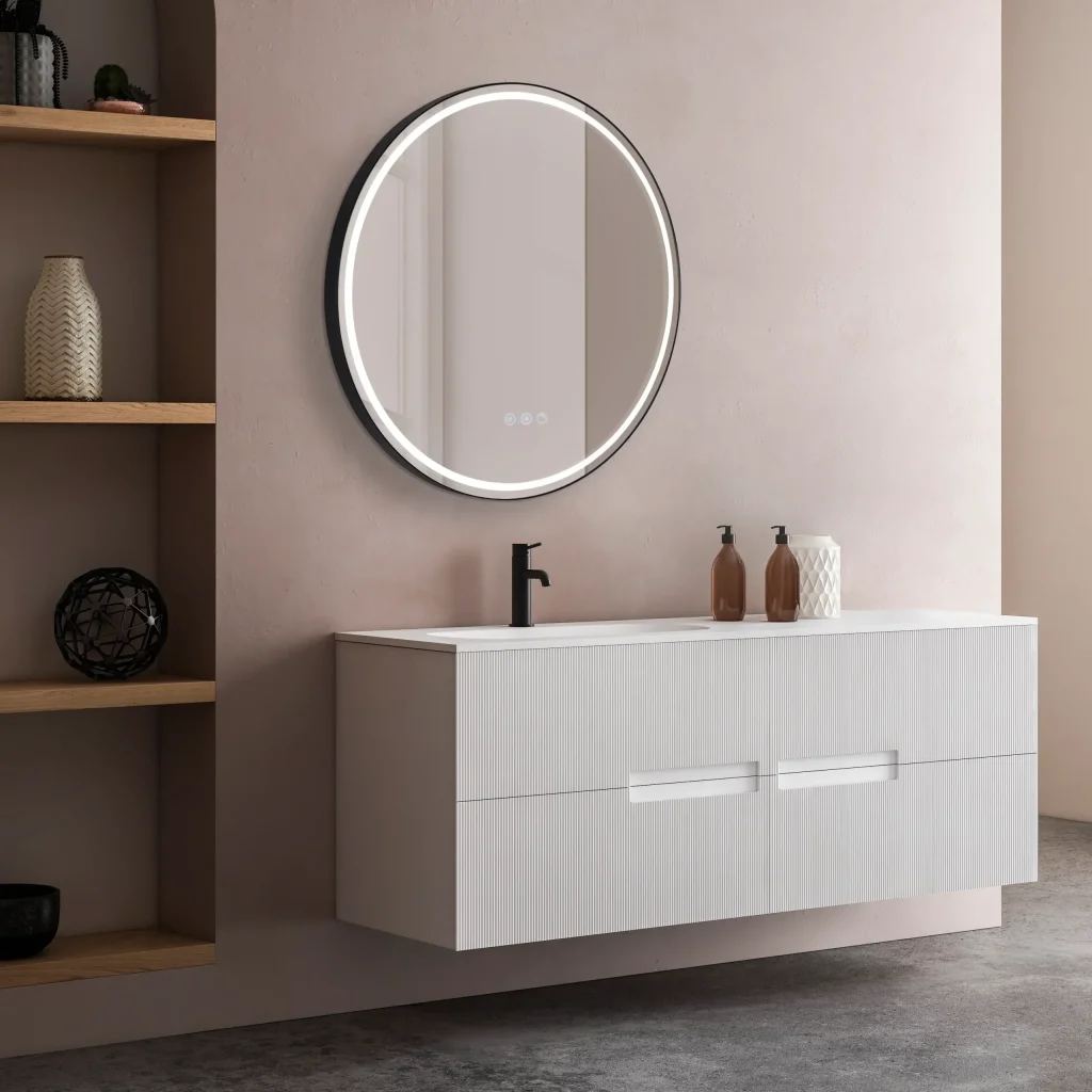 luna-rundt-spejl-med-sort-ramme-lysstyring-og-antidug-6-9090-cc-2