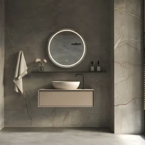 Opera-2 Rund Phantom Mirror med selektiv belysning og antidug